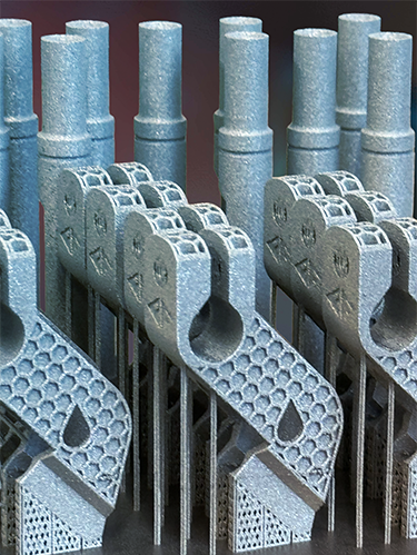 Druckbeispiele, frisch gedruckt, 3D